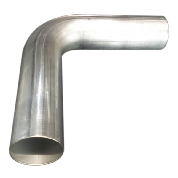 Woolf Aircraft 304 Stainless Steel 90-° Elbow, 5 in. Diameter, 5.25 in. Radius, 16 Gauge WAP500-065-525-090-304 - main